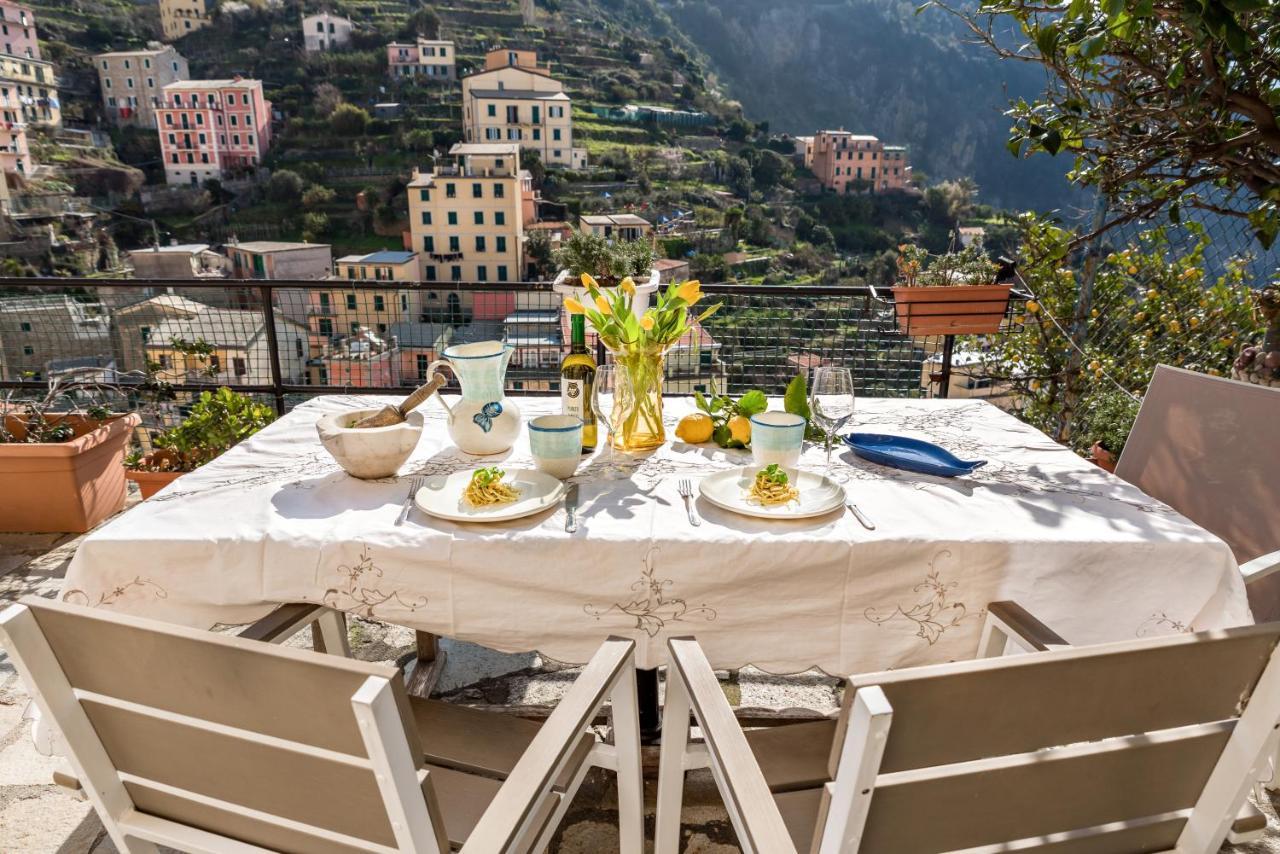 Villino Caterina House: Big Terrace Seaview Apartment Riomaggiore Ngoại thất bức ảnh