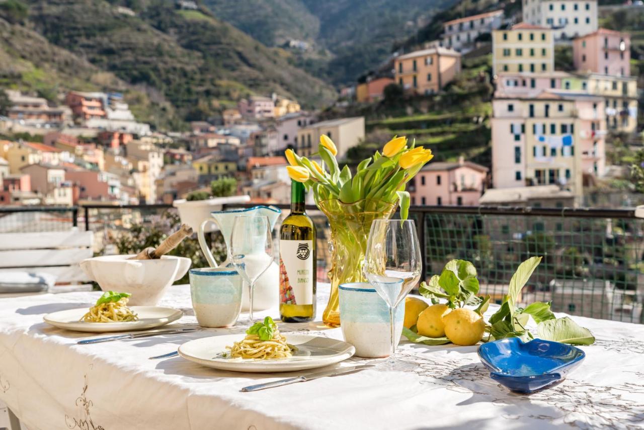 Villino Caterina House: Big Terrace Seaview Apartment Riomaggiore Ngoại thất bức ảnh