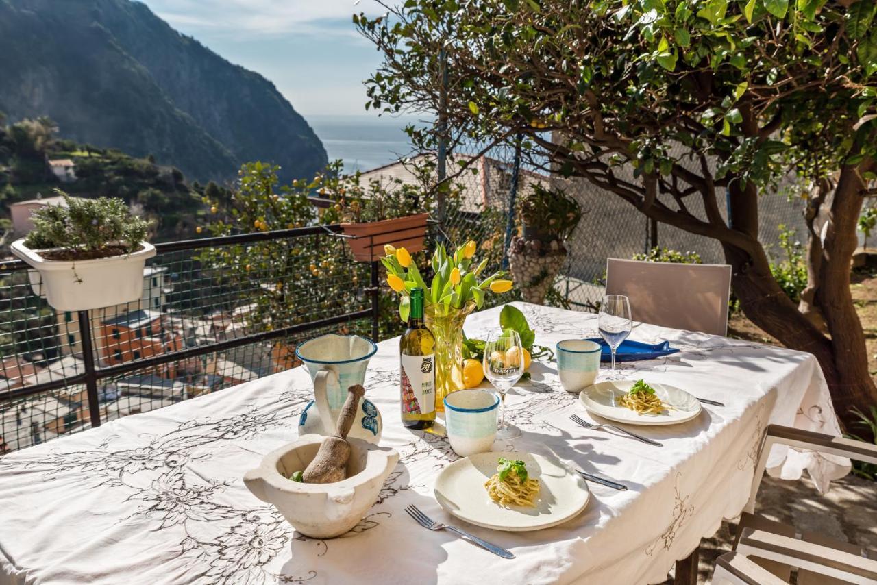 Villino Caterina House: Big Terrace Seaview Apartment Riomaggiore Ngoại thất bức ảnh
