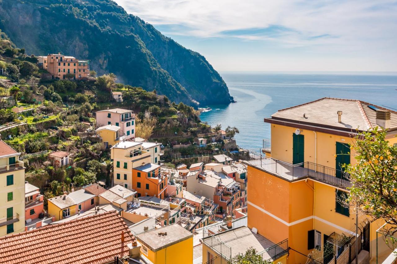 Villino Caterina House: Big Terrace Seaview Apartment Riomaggiore Ngoại thất bức ảnh
